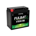 Batterie moto fulbat ftx14 - bs - gel - 12v - 12. 6ah