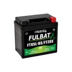 Batterie moto fulbat ftx5l - bs / ftz6s etanche - 12v 5ah 90a