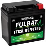 Batterie moto fulbat ftx5l - bs / ftz6s etanche - 12v 5ah 90a