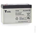 Batterie plomb agm y12 - 6l 6v 12ah f6. 35 - yucel