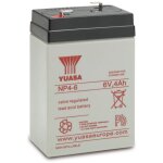 Batterie plomb �tanche np4 - 6 yuasa 6v 4ah