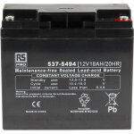 Rs pro - batterie au plomb étanche 12v 18ah cyclique ( prix pour 1 ) Rs pro - batterie au plomb étanche 12v 18ah cyclique ( prix pour 1 )