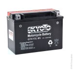 Batterie plomb �tanche sans entretien 12v, 13a. l: 175, l: 87, h:130mm, + � droite pour motos , motoneige, ...