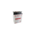 Batterie plomb tashima 6v, 13a. l: 119, l: 83, h:161mm, +  droite pour motos + c7829. (livre sans acide). ...