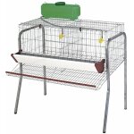 Suinga - batterie des poules pondeuses 2 compartiments id�al pour 10 poules, cages pour poules pondeuses ...