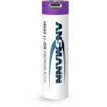 Batterie rechargeable li - ion 18650 ansmann 3. 7v 2600mah ? avec circuit de protection Batterie rechargeable li - ion 18650 ansmann 3. 7v 2600mah ? avec circuit de protection