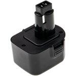 Batterie remplacement pour dewalt dw9072 pour outil lectrique (3300 mah, nimh, 12 v) - extensilo