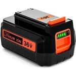 Batterie de remplacement lbxr36 2500mah pour batterie black and decker 36v bl20362 bl2536 lbxr36 lbx1540 ...