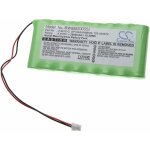 Batterie remplacement pour visonic 100729, gp180aah8bmx, 103 - 300672, gp130aah6bmx, 0 - 9912 - g pour ...