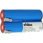 Vhbw - batterie taille - bordures (nimh, 3000mah, 4. 8v) compatible avec gardena accu 4 (2505) - remplacement ...