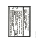 Batterie tlphone, smartphone, gsm pour motorola 3. 7v 650mah - om4aom4csnn1218k - nx