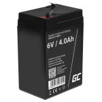Green cell ? batterie ups 6v 4ah agm15 ? acide de plomb scell� (vrla) ? autonomie 5 ans ? poids 680g ...