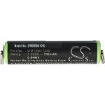 Vhbw - batterie compatible avec wella contura hs40, hs60, hs61 rasoir tondeuse �lectrique (700mah, 1, ...