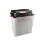 Batterie plomb tashima renforc�e 12v, 14a. l: 134, l: 89, h:166mm, + � droite pour scooter, motos, jet ...