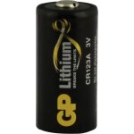 Battery pile au lithium 3v cr123a (blister 1 pi�ce) - gp
