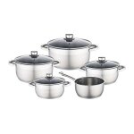 Baumalu - 341979 batterie 9 pieces inox - tous feux dont induction