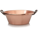 Baumalu - bassine � confiture en cuivre 12 litres