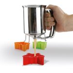 Baumalu - entonnoir  piston 10 x 15 cm acier inoxydable