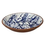 Saladier en cramique splash 38 cm
