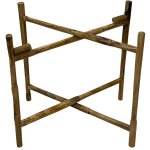 Trépied en bambou pour plateau jali 50 x 46 x 42 cm Trépied en bambou pour plateau jali 50 x 46 x 42 cm
