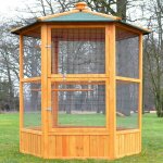 Voliere cage a oiseaux en bois de haute qualite 6 coins 160x123cm modele maxi 308 Voliere cage a oiseaux en bois de haute qualite 6 coins 160x123cm modele maxi 308