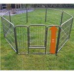 Bb - loisiram - parc enclos pour chiens grillage cage clture intrieur et extrieur hauteur 80cm modle ...