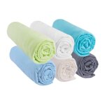 Bbla - lot de 6 drap housse coton 40x80 40x90 bb ocan