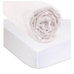 Bbla - draps housse 160x200 cm + alèse coton bio Bbla - draps housse 160x200 cm + alèse coton bio