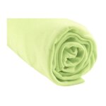 Bbla - drap housse bambou 90x190 / 90x200 cm - anis