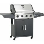 Bighorn - plancha gaz de 3 br�leurs avec chariot et couvercle 7. 2kw