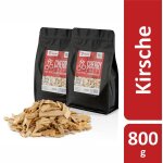 Bbq - toro - cerise chips pour fumeurs 800 g copeaux de fume en bois de cerisie