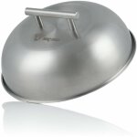 Bbq - toro ? cloche chauffante en acier inoxydable � 23 cm ? d�me pour hamburger ? r�sistant � la chaleur ...