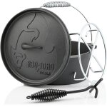 Dutch oven do45ax 3, 1 litres alpha marmite en fonte - bbq - toro