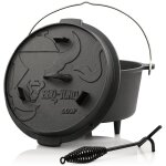 Bbq - toro dutch oven do9p 9, 0 litres premium marmite en fonte