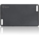 Bbq - toro - plaque de cuisson en fonte avec poignes, 40 x 23 cm, bbq plancha pre - seasoned