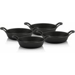 Bbq - toro set de poles de service (4 pices) ronde  20 cm sauteuse en fonte