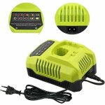 Bcl14181h chargeur de batterie de remplacement pour chargeurs de batterie ryobi 18v 9. 6v 12v 14. 4v ...