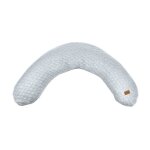 Beaba big flopsytm coussin dallaitement et de maternite, fleur de coton, gris chine
