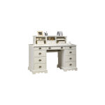 Beaux meubles pas chers - bureau blanc de style anglais bureau du notaire