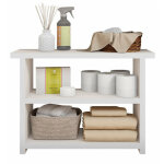 Beaux meubles pas chers - etag�re multifonctions ch�ne clair 2 niches l 68 h 47. 5 p 25. 4 cm