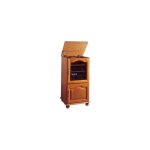 Beaux meubles pas chers - meuble hifi 2 portes dessus relevable en chne - quimper