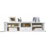 Beaux meubles pas chers - rhausse pour bureau du notaire style anglais blanc