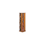 Beaux meubles pas chers - tour cd dvd pivotante chne 28 etagres l 35 h 134. 5 p 35 cm - marron