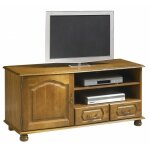 Beaux meubles pas chers - meuble tv 60 pouces chêne rustique - marron Beaux meubles pas chers - meuble tv 60 pouces chêne rustique - marron