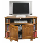 Beaux meubles pas chers - meuble tv d'angle chne 2 portes