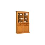 Beaux meubles pas chers - buffet vaisselier 4 portes et 2 tiroirs en pin miel - authentic pin miel Beaux meubles pas chers - buffet vaisselier 4 portes et 2 tiroirs en pin miel - authentic pin miel
