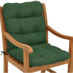 Beautissu ? coussin ext�rieur pour chaise de jardin 100x50x8 cm ? rembourrage mousse polyur�thane ? r�sistant ...