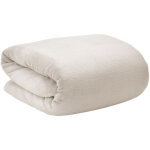 Couverture polaire aurelia nature, 240x220 cm - beautissu