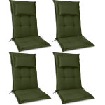 Highlux hl set of 4 coussin dossier haut coussin exterieur jardin 120x52cm ? Épaisseur 7cm ? fait en ... Highlux hl set of 4 coussin dossier haut coussin exterieur jardin 120x52cm ? Épaisseur 7cm ? fait en ...