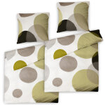 Beautissu - housse de couette set nela 220cm, 155cm
